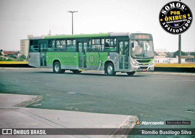 Viação Garcia 7459 na cidade de Londrina, Paraná, Brasil, por Romílio Busólogo Silva . ID da foto: 9739581.