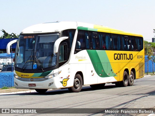 Empresa Gontijo de Transportes 18340 na cidade de São Paulo, São Paulo, Brasil, por Moaccir  Francisco Barboza. Número da foto: #9739834.