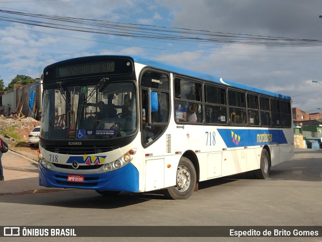 Auto Ônibus Moratense 718 na cidade de Francisco Morato, São Paulo, Brasil, por Espedito de Brito Gomes. Número da foto: #9739488.