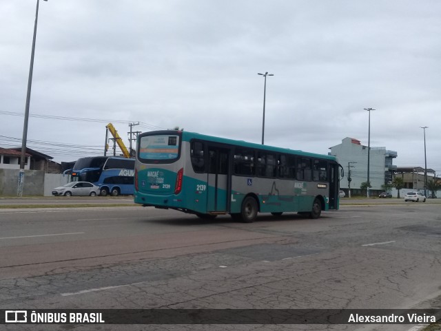 SIT Macaé Transportes 2139 na cidade de Macaé, Rio de Janeiro, Brasil, por Alexsandro Vieira. Número da foto: #9739871.