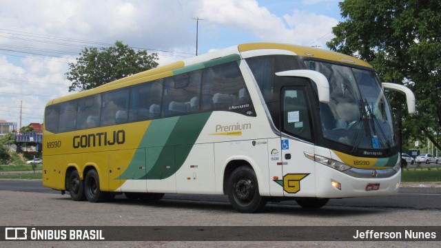 Empresa Gontijo de Transportes 18590 na cidade de Teresina, Piauí, Brasil, por Jefferson Nunes. ID da foto: 9737834.