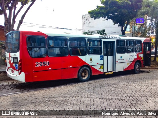 Itajaí Transportes Coletivos 2959 na cidade de Campinas, São Paulo, Brasil, por Henrique Alves de Paula Silva. Número da foto: #9740913.