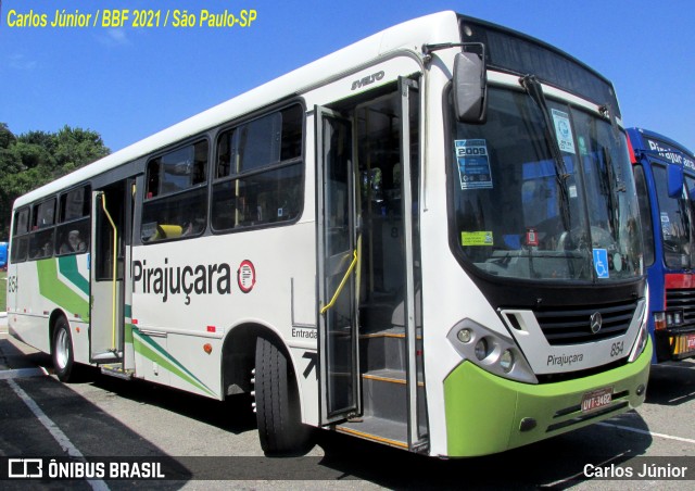 Viação Pirajuçara 854 na cidade de São Paulo, São Paulo, Brasil, por Carlos Júnior. Número da foto: #9741547.