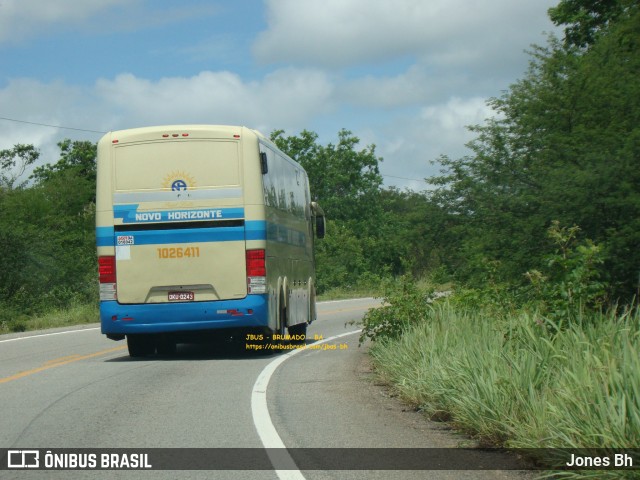 Viação Novo Horizonte 1026411 na cidade de Brumado, Bahia, Brasil, por Jones Bh. ID da foto: 9743554.