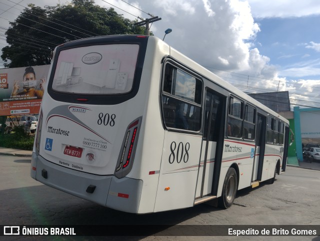 Auto Ônibus Moratense 808 na cidade de Francisco Morato, São Paulo, Brasil, por Espedito de Brito Gomes. Número da foto: #9741198.
