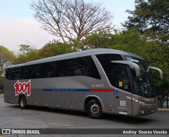 Auto Viação 1001 RJ 108.127 na cidade de São Paulo, São Paulo, Brasil, por Andrey  Soares Vassão. Número da foto: #9740857.