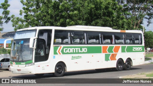 Empresa Gontijo de Transportes 21195 na cidade de Teresina, Piauí, Brasil, por Jefferson Nunes. Número da foto: #9742938.