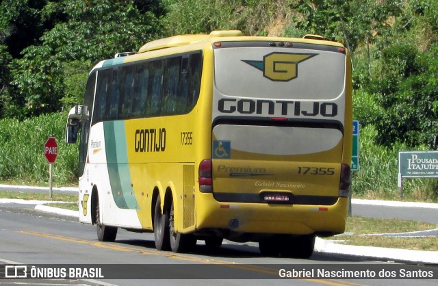 Empresa Gontijo de Transportes 17355 na cidade de Itajuípe, Bahia, Brasil, por Gabriel Nascimento dos Santos. Número da foto: #9742675.