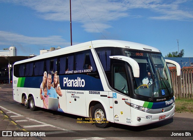 Planalto Transportes 1631 na cidade de Porto Alegre, Rio Grande do Sul, Brasil, por Jones Bh. ID da foto: 9743556.