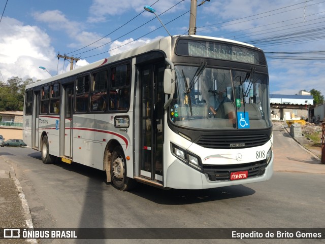 Auto Ônibus Moratense 808 na cidade de Francisco Morato, São Paulo, Brasil, por Espedito de Brito Gomes. Número da foto: #9741196.