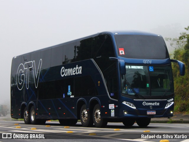 Viação Cometa 721308 na cidade de Petrópolis, Rio de Janeiro, Brasil, por Rafael da Silva Xarão. Número da foto: #9743655.