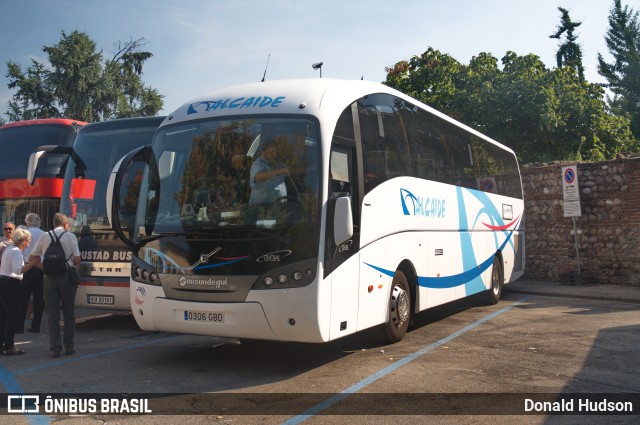 Autocares Alcaide  na cidade de Verona, Verona, Veneto, Itália, por Donald Hudson. Número da foto: #9741441.