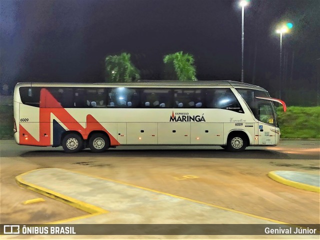 Expresso Maringá 6009 na cidade de Campo Grande, Mato Grosso do Sul, Brasil, por Genival Júnior. ID da foto: 9742741.