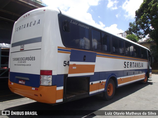 Viação Sertaneja 540 na cidade de Belo Horizonte, Minas Gerais, Brasil, por Luiz Otavio Matheus da Silva. Número da foto: #9742364.