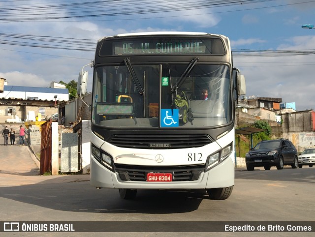Auto Ônibus Moratense 812 na cidade de Francisco Morato, São Paulo, Brasil, por Espedito de Brito Gomes. Número da foto: #9741211.