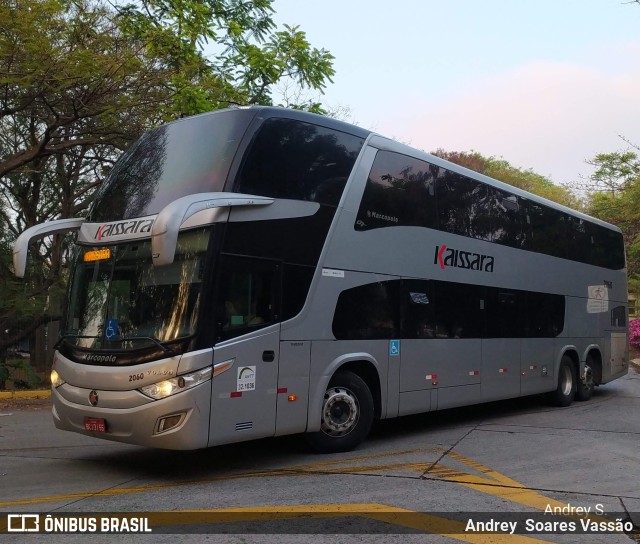 Kaissara - Viação Caiçara 2060 na cidade de São Paulo, São Paulo, Brasil, por Andrey  Soares Vassão. Número da foto: #9740852.