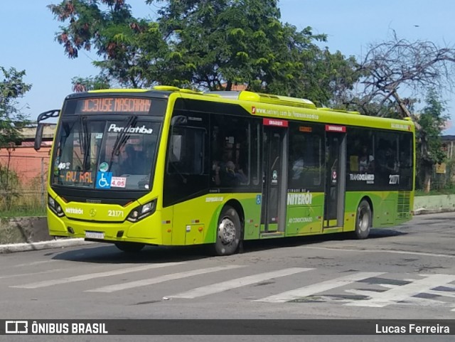 Viação Pendotiba 2.1.171 na cidade de Niterói, Rio de Janeiro, Brasil, por Lucas Ferreira. Número da foto: #9741715.