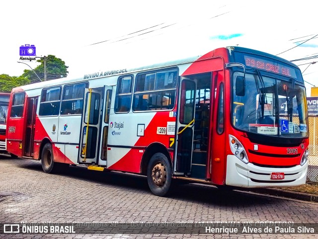 Itajaí Transportes Coletivos 2981 na cidade de Campinas, São Paulo, Brasil, por Henrique Alves de Paula Silva. Número da foto: #9740905.