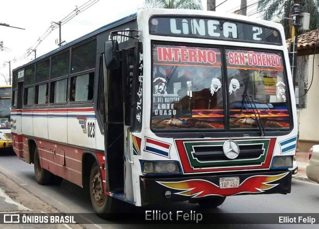 General Eugenio A. Garay - Linea 3 > Avelino Martinez - Linea 2 023 na cidade de San Lorenzo, Central, Paraguai, por Elliot Felip. Número da foto: #9743304.