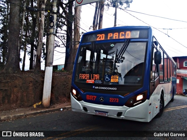 BR7 Mobilidade 2273 na cidade de São Bernardo do Campo, São Paulo, Brasil, por Gabriel Garves. Número da foto: #9742251.
