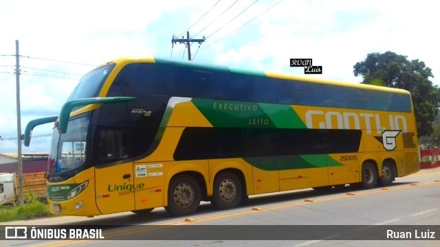 Empresa Gontijo de Transportes 25005 na cidade de Sabará, Minas Gerais, Brasil, por Ruan Luiz. Número da foto: #9742001.