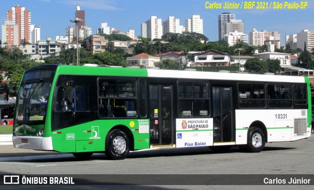 Viação Santa Brígida 1 0331 na cidade de São Paulo, São Paulo, Brasil, por Carlos Júnior. ID da foto: 9741395.