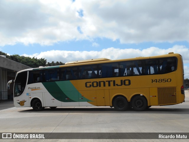 Empresa Gontijo de Transportes 14850 na cidade de Curitiba, Paraná, Brasil, por Ricardo Matu. ID da foto: 9741908.