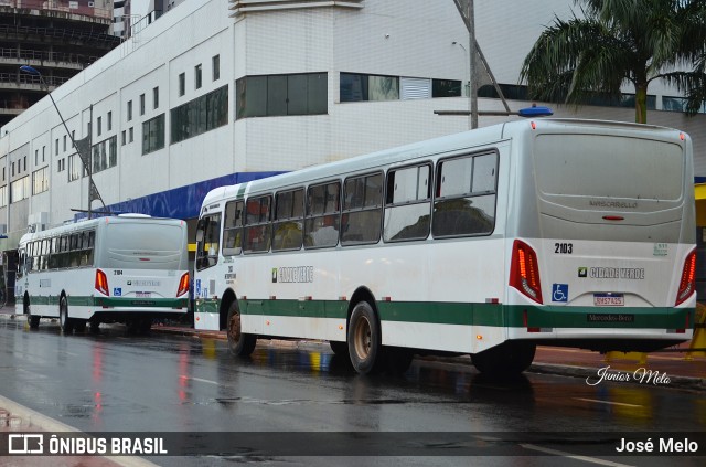 Cidade Verde Transporte Rodoviário 2103 na cidade de Maringá, Paraná, Brasil, por José Melo. Número da foto: #9742906.