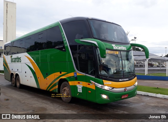 Tocantins Transportes e Turismo 3071 na cidade de Goiânia, Goiás, Brasil, por Jones Bh. ID da foto: 9743531.