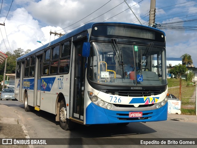 Auto Ônibus Moratense 726 na cidade de Francisco Morato, São Paulo, Brasil, por Espedito de Brito Gomes. Número da foto: #9741218.
