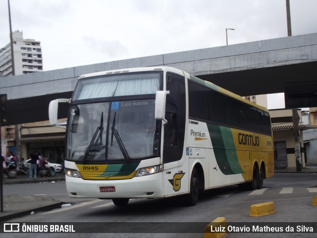 Empresa Gontijo de Transportes 11945 na cidade de Belo Horizonte, Minas Gerais, Brasil, por Luiz Otavio Matheus da Silva. ID da foto: 9745756.