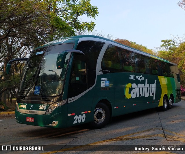 Auto Viação Cambuí 200 na cidade de São Paulo, São Paulo, Brasil, por Andrey  Soares Vassão. Número da foto: #9743950.