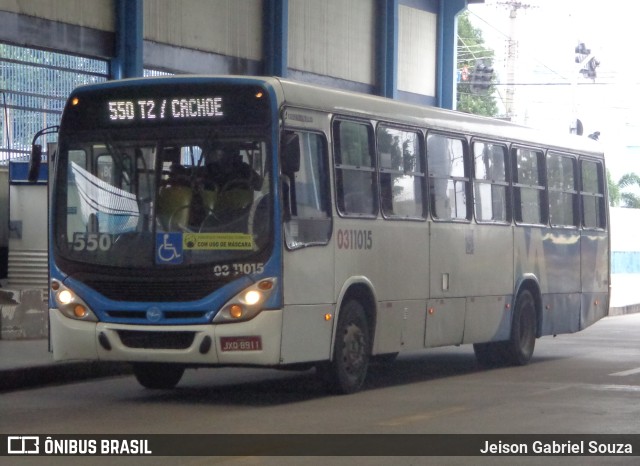 Viação São Pedro 0311015 na cidade de Manaus, Amazonas, Brasil, por Jeison Gabriel Souza. Número da foto: #9746594.