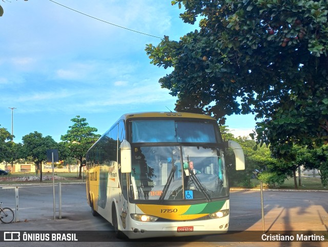 Empresa Gontijo de Transportes 17150 na cidade de Montes Claros, Minas Gerais, Brasil, por Cristiano Martins. ID da foto: 9744519.