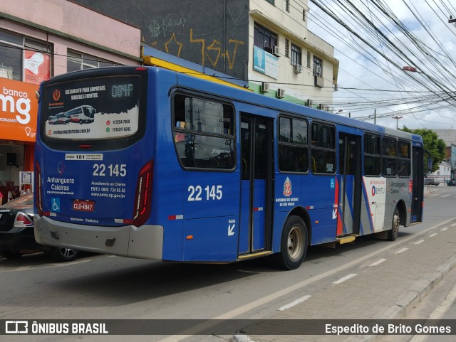 Viação Cidade de Caieiras 22145 na cidade de Franco da Rocha, São Paulo, Brasil, por Espedito de Brito Gomes. Número da foto: #9747003.