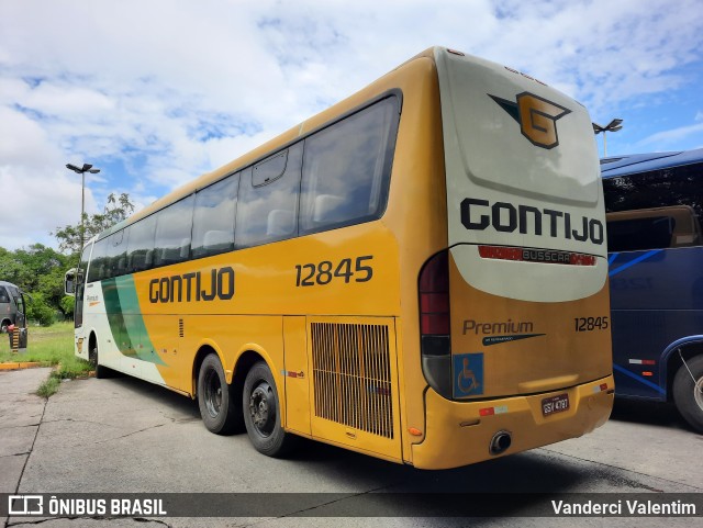 Empresa Gontijo de Transportes 12845 na cidade de São Paulo, São Paulo, Brasil, por Vanderci Valentim. ID da foto: 9745350.