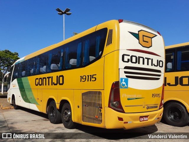 Empresa Gontijo de Transportes 19115 na cidade de São Paulo, São Paulo, Brasil, por Vanderci Valentim. Número da foto: #9745333.