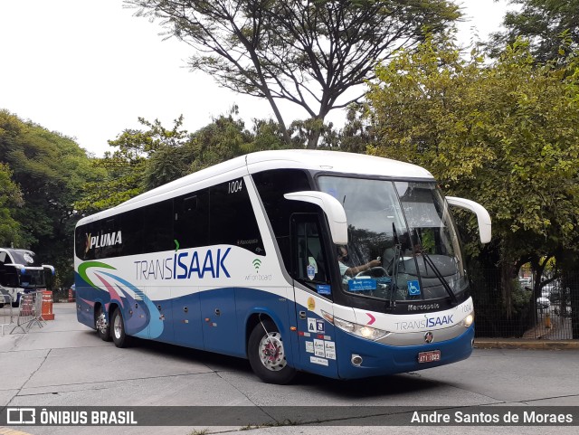 Trans Isaak Turismo 1004 na cidade de São Paulo, São Paulo, Brasil, por Andre Santos de Moraes. Número da foto: #9744884.