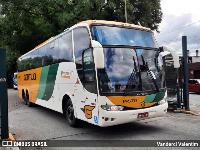 Empresa Gontijo de Transportes 14570 na cidade de São Paulo, São Paulo, Brasil, por Vanderci Valentim. ID da foto: 9745416.