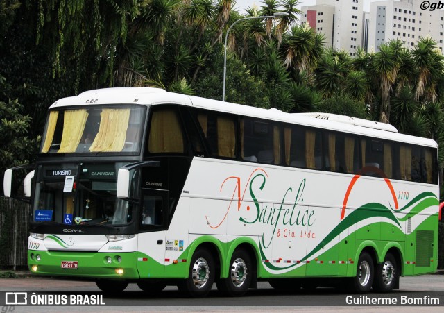 N. Sanfelice Turismo 1170 na cidade de Curitiba, Paraná, Brasil, por Guilherme Bomfim. Número da foto: #9746223.