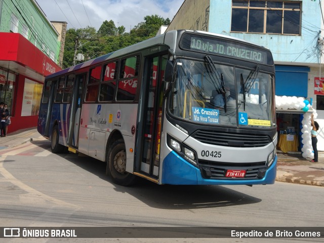 Viação Nossa Cidade 00425 na cidade de Franco da Rocha, São Paulo, Brasil, por Espedito de Brito Gomes. Número da foto: #9746995.