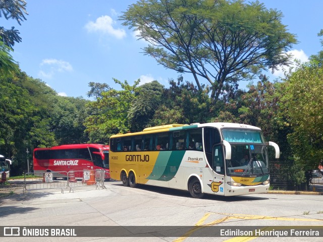 Empresa Gontijo de Transportes 14360 na cidade de São Paulo, São Paulo, Brasil, por Edinilson Henrique Ferreira. ID da foto: 9745011.