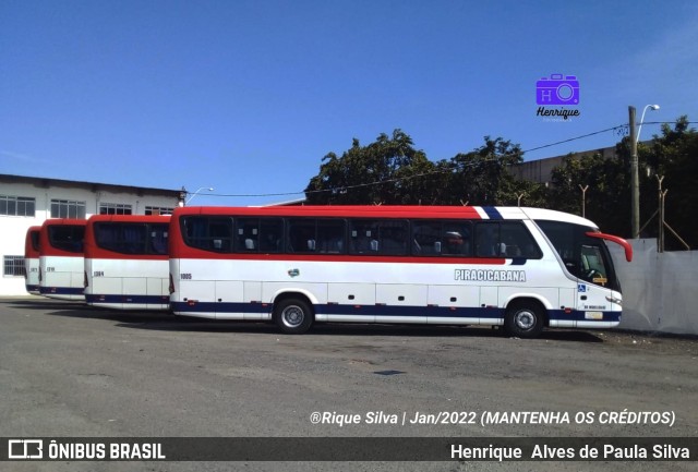 Viação Piracicabana 1005 na cidade de Campinas, São Paulo, Brasil, por Henrique Alves de Paula Silva. Número da foto: #9744570.