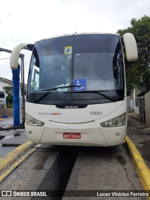 BBTT - Benfica Barueri Transporte e Turismo 1660 na cidade de Sorocaba, São Paulo, Brasil, por Lucas Vinicius Ferreira. ID da foto: 9744437.