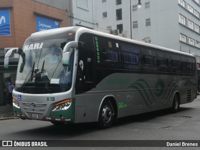 Transportes Naranjo X13 na cidade de Merced, San José, San José, Costa Rica, por Daniel Brenes. ID da foto: 9746137.