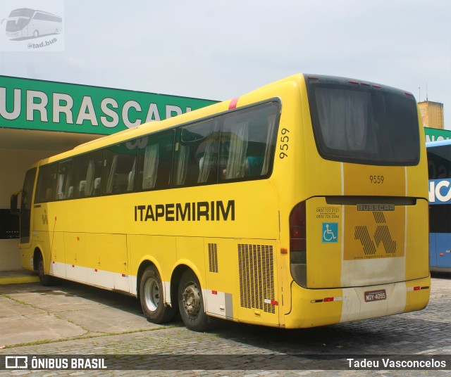 Viação Itapemirim 9559 na cidade de Itabuna, Bahia, Brasil, por Tadeu Vasconcelos. ID da foto: 9747562.