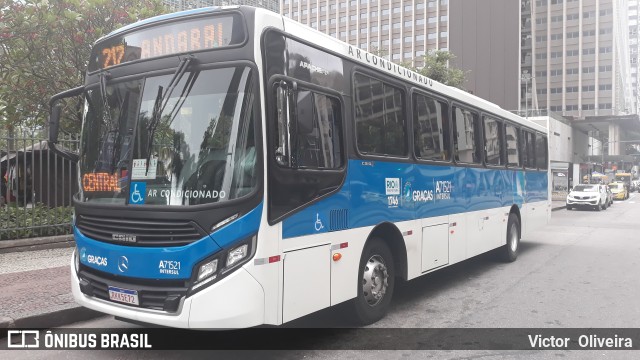 Viação Nossa Senhora das Graças A71521 na cidade de Rio de Janeiro, Rio de Janeiro, Brasil, por Victor  Oliveira. Número da foto: #9748028.