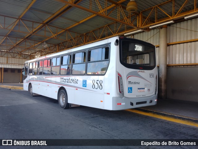 Auto Ônibus Moratense 858 na cidade de Francisco Morato, São Paulo, Brasil, por Espedito de Brito Gomes. ID da foto: 9748821.