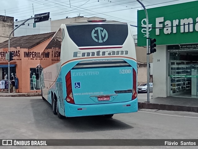 Emtram 5200 na cidade de Barra da Estiva, Bahia, Brasil, por Flávio  Santos. Número da foto: #9747871.