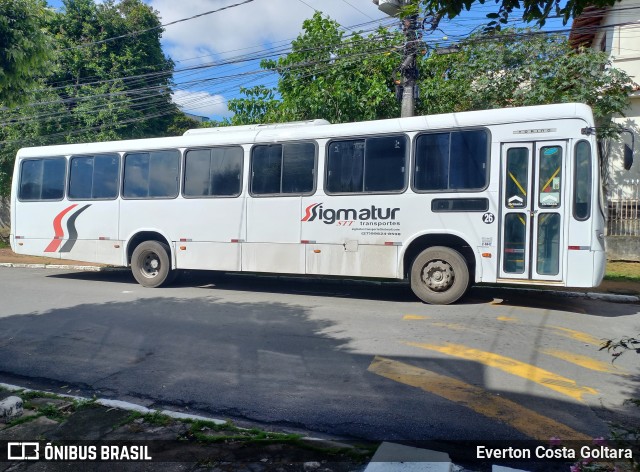 Sigmatur Transportes e Turismo 26 na cidade de Cariacica, Espírito Santo, Brasil, por Everton Costa Goltara. Número da foto: #9747581.